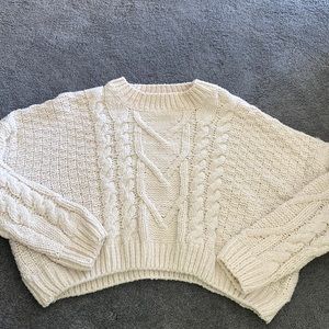 Soft Knit Crop Sweater